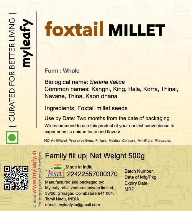 foxtail MILLET