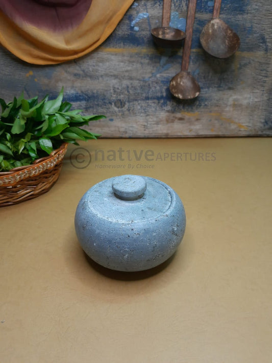 Maakkal Jadi / Soapstone Storage Jar
