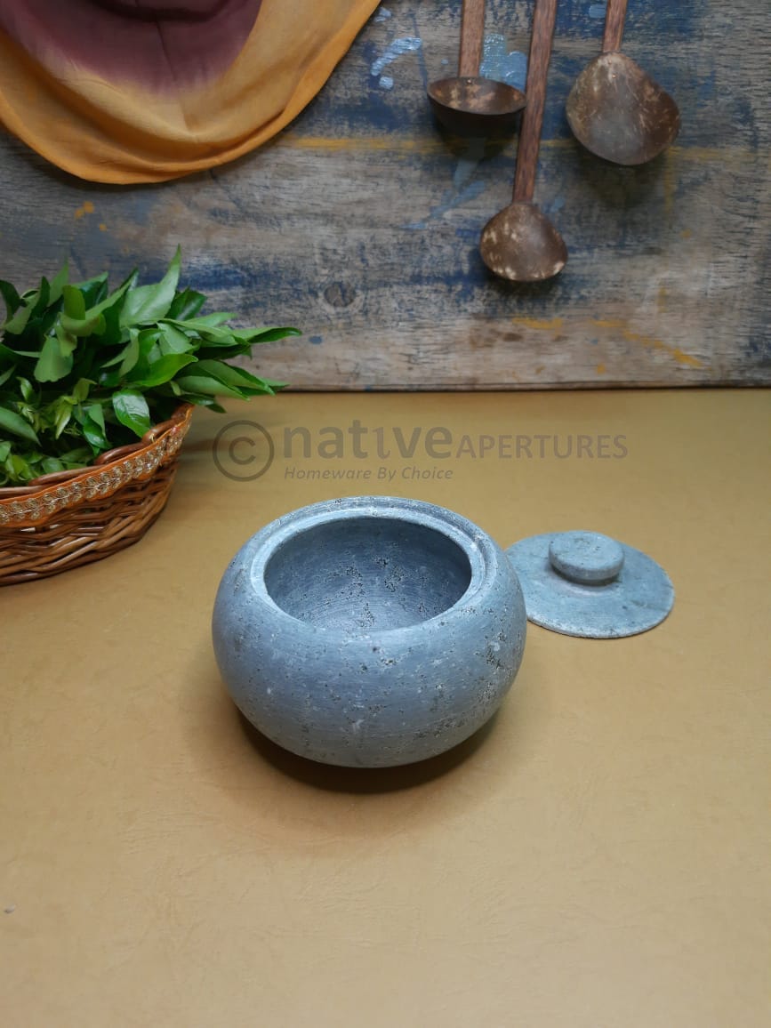 Maakkal Jadi / Soapstone Storage Jar