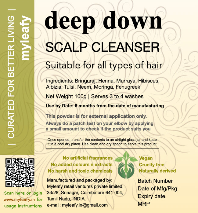 deep down - SCALP CLEANSER