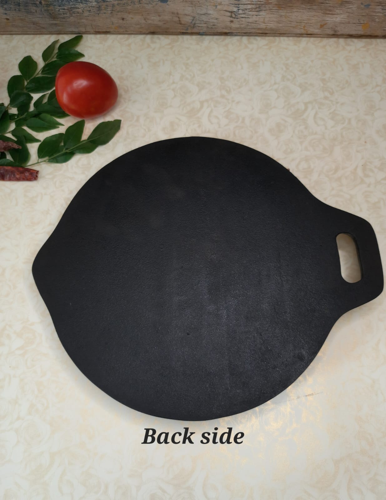 Cast Iron Flat Tawa / Griddle (conditioned)