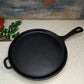 Cast Iron Flat Tawa / Griddle with Handle (conditioned)